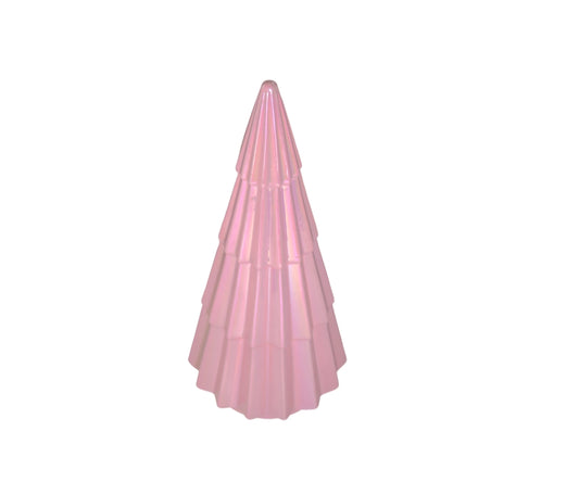 Pink Iridescent Tree- Décor