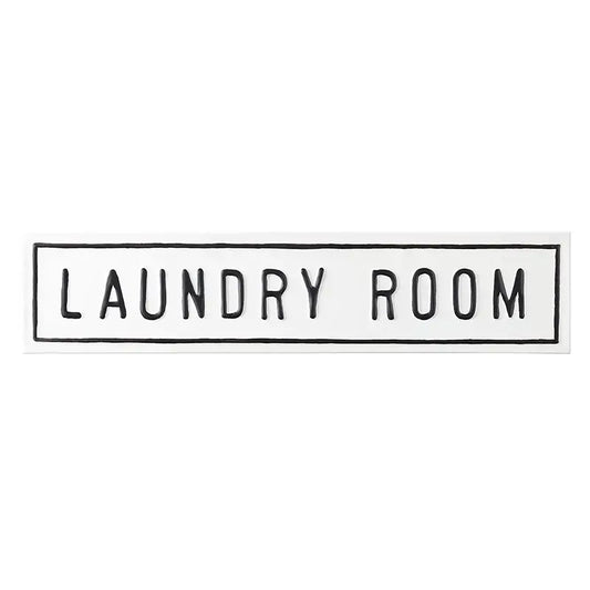 Metal Wall Sign - Laundry Room
