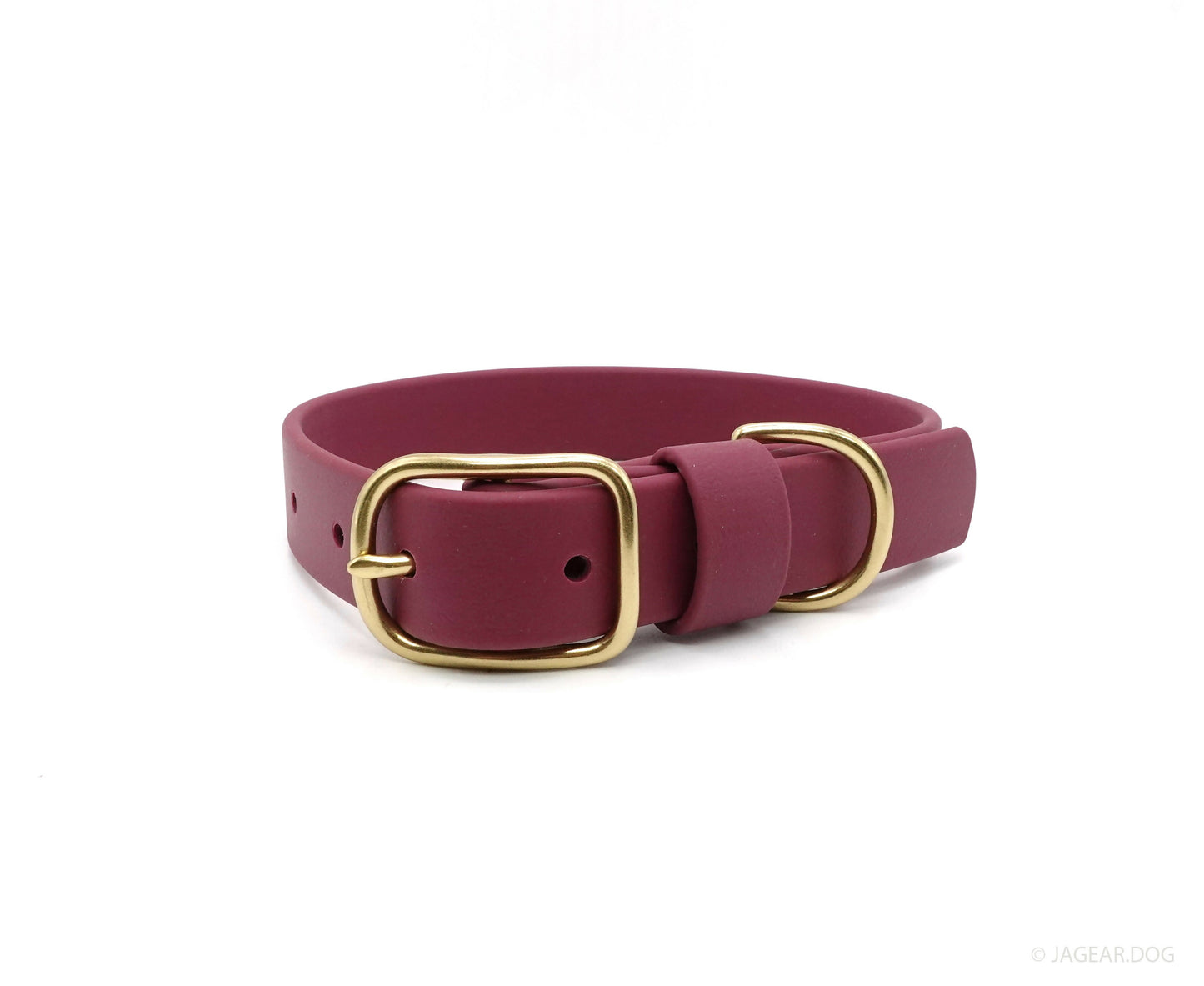 THEA 1" Classic Collar Burgundy (14"-18")