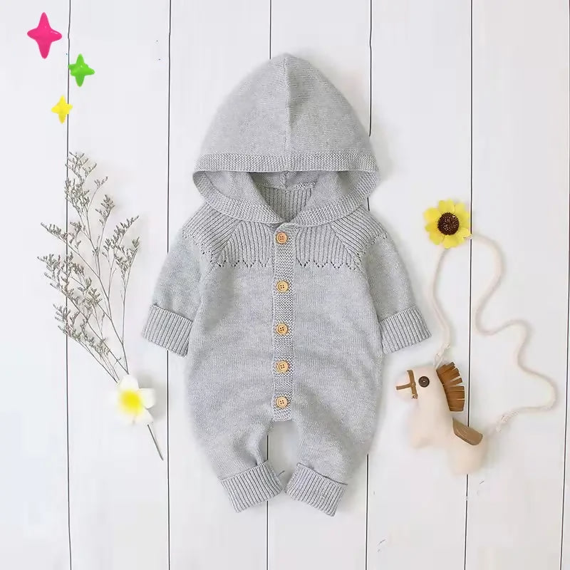 knit suit grey