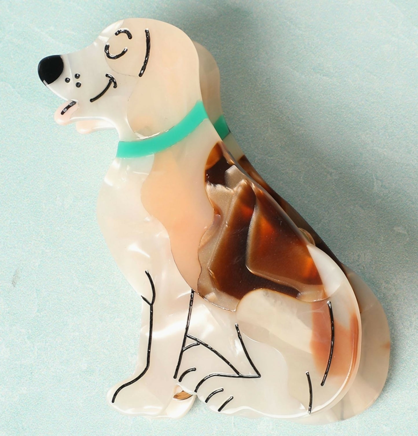 Beagle Hair Clip