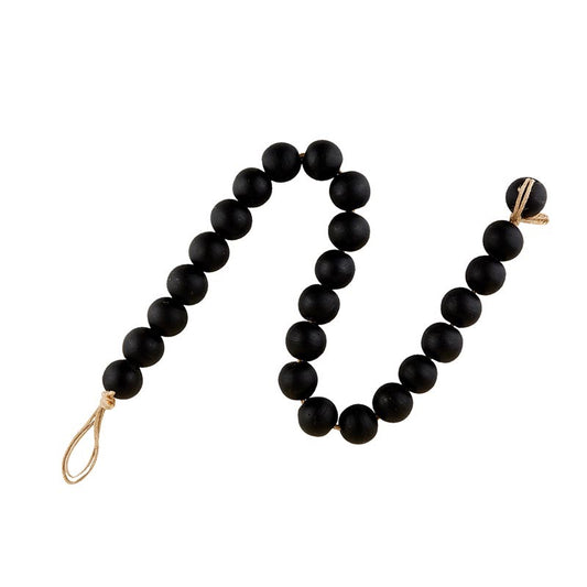 Decor Beads - Black Glass