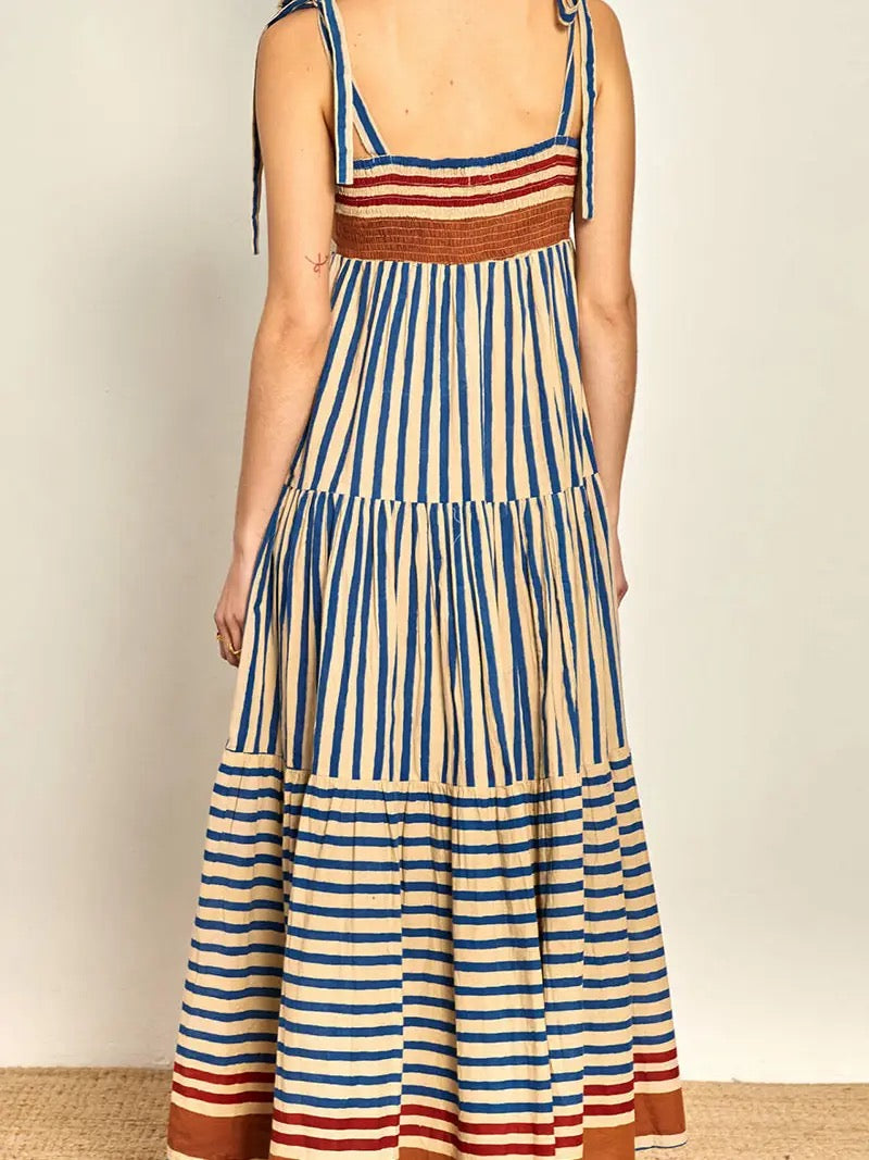 Striped Maxi Dress