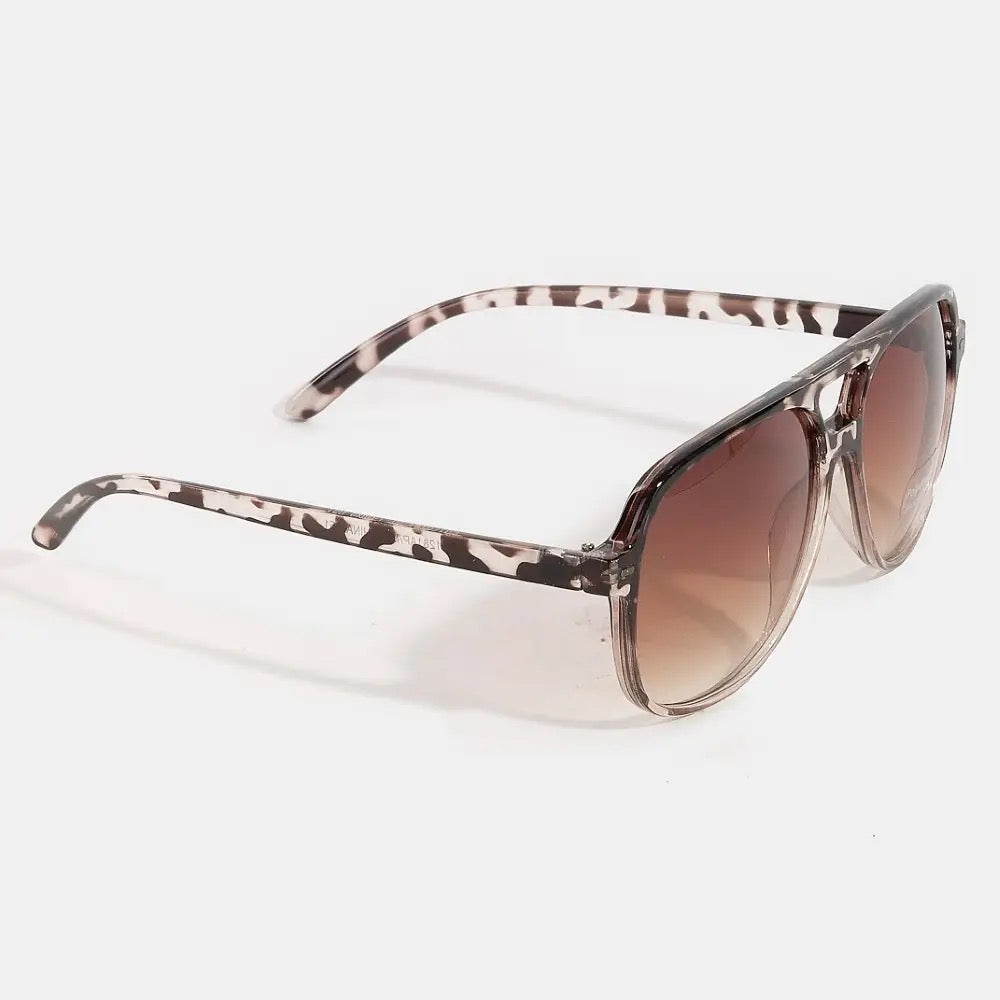 Vintage Style Gradient Aviator Sunglasses