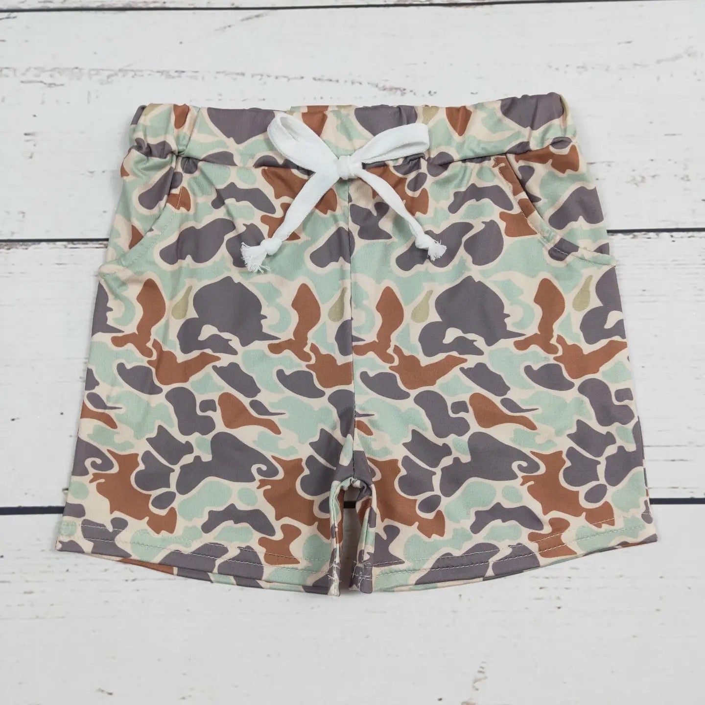 Boys Camo Shorts