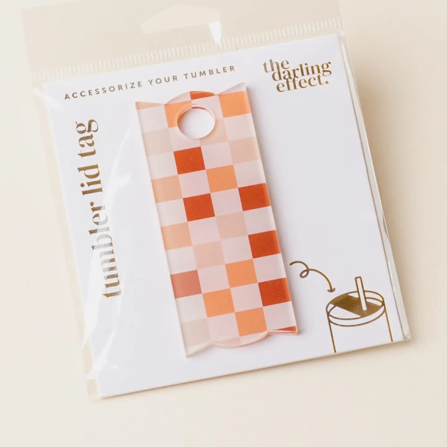 Tumbler Lid Tag