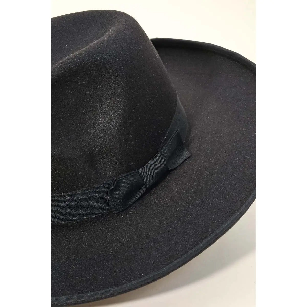 Ribbon Bow Tie Fedora Hat
