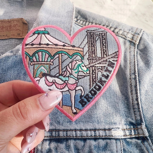Brooklyn Bridge Heart Patch