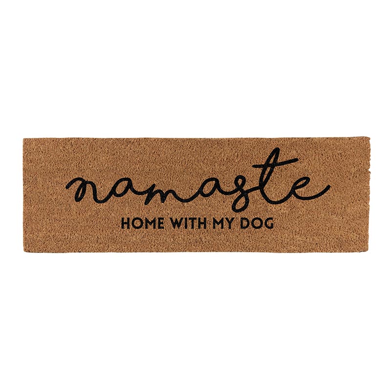 Doormat - Namaste Home With My Dog