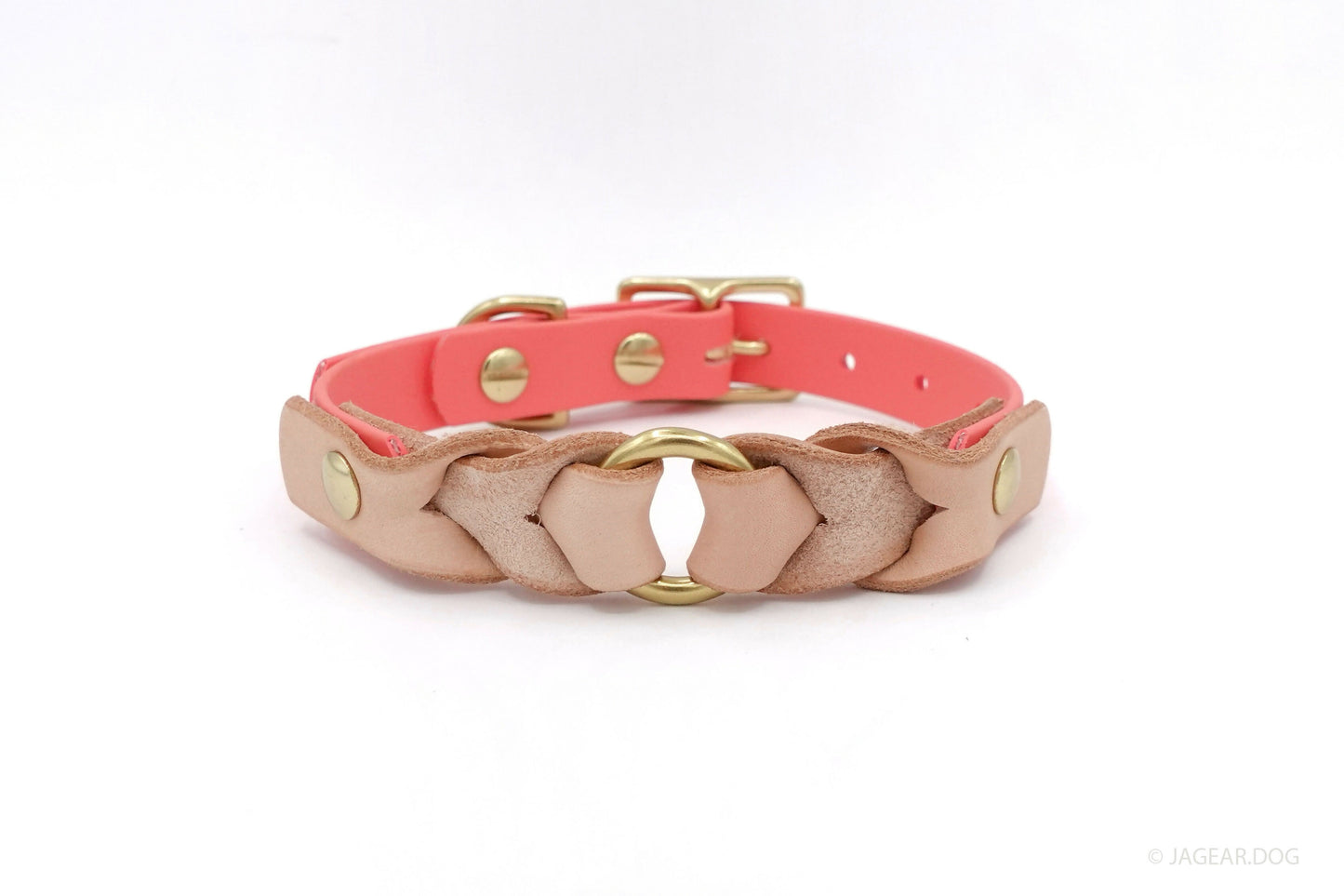 LOTTE 3/4" Classic Collar Salmon (11"-15")