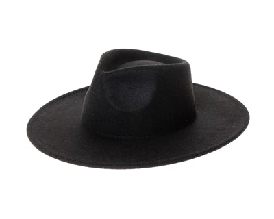 Kids Vegan Felt Rancher Hat - Wide Brim