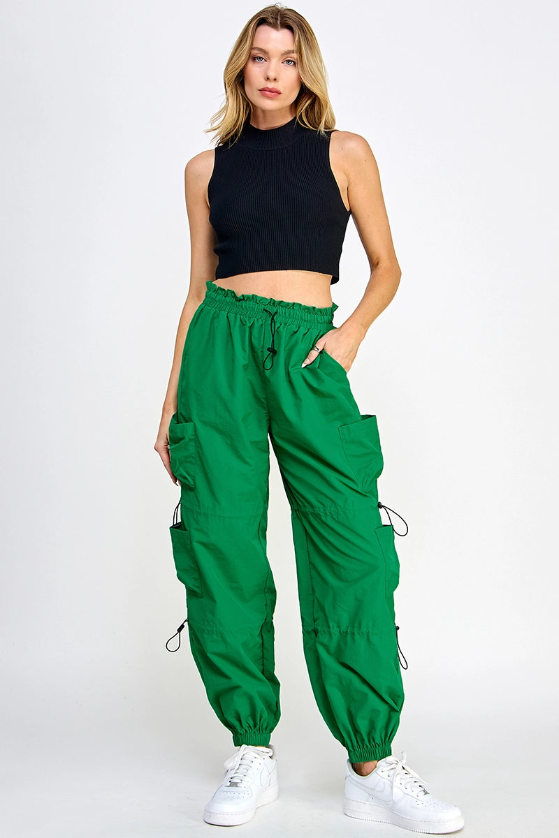 Parachute Cargo Pant, Kelly Green