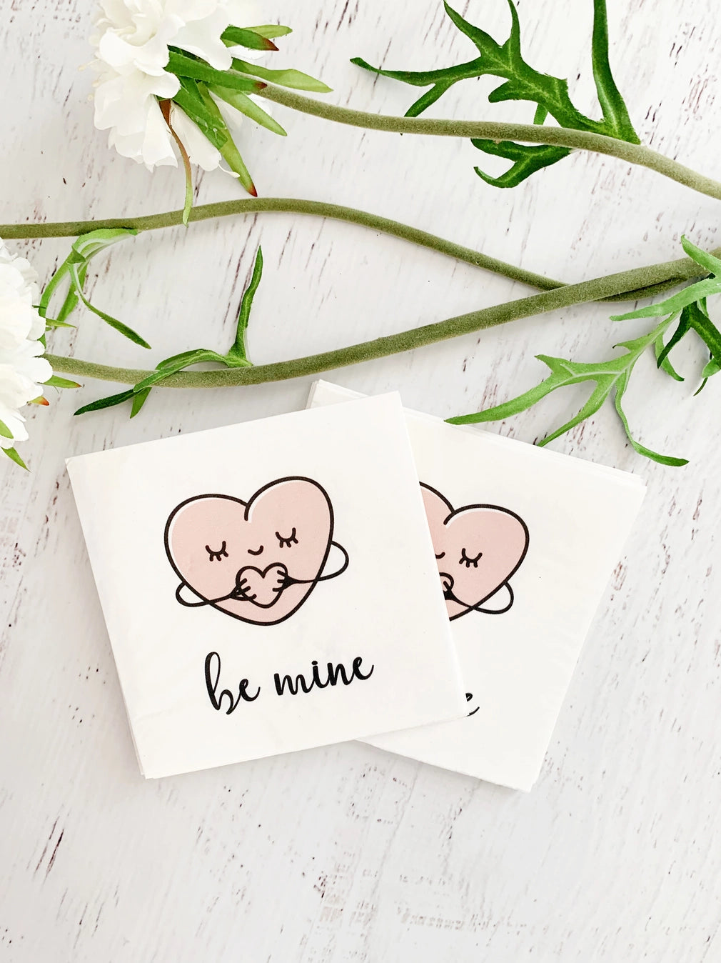 Be Mine Valentine's Day Cocktail Napkins