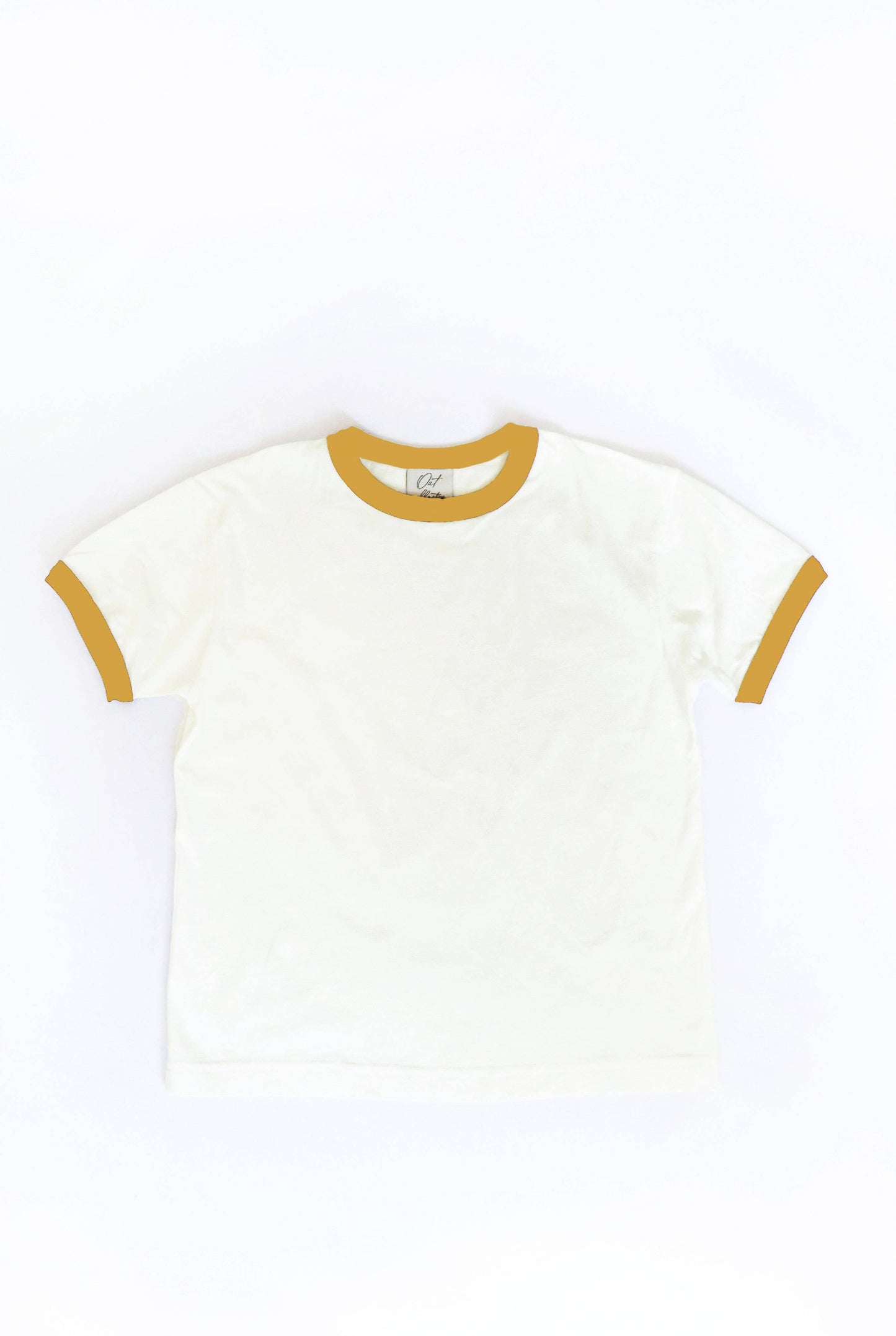Basic Solid Ringer Toddler Unisex Ringer Top