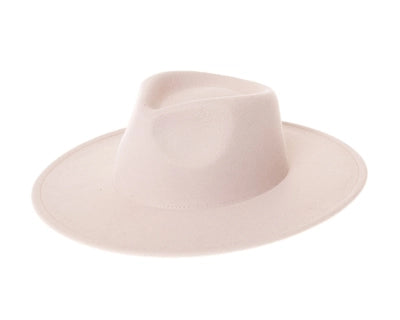 Kids Vegan Felt Rancher Hat - Wide Brim