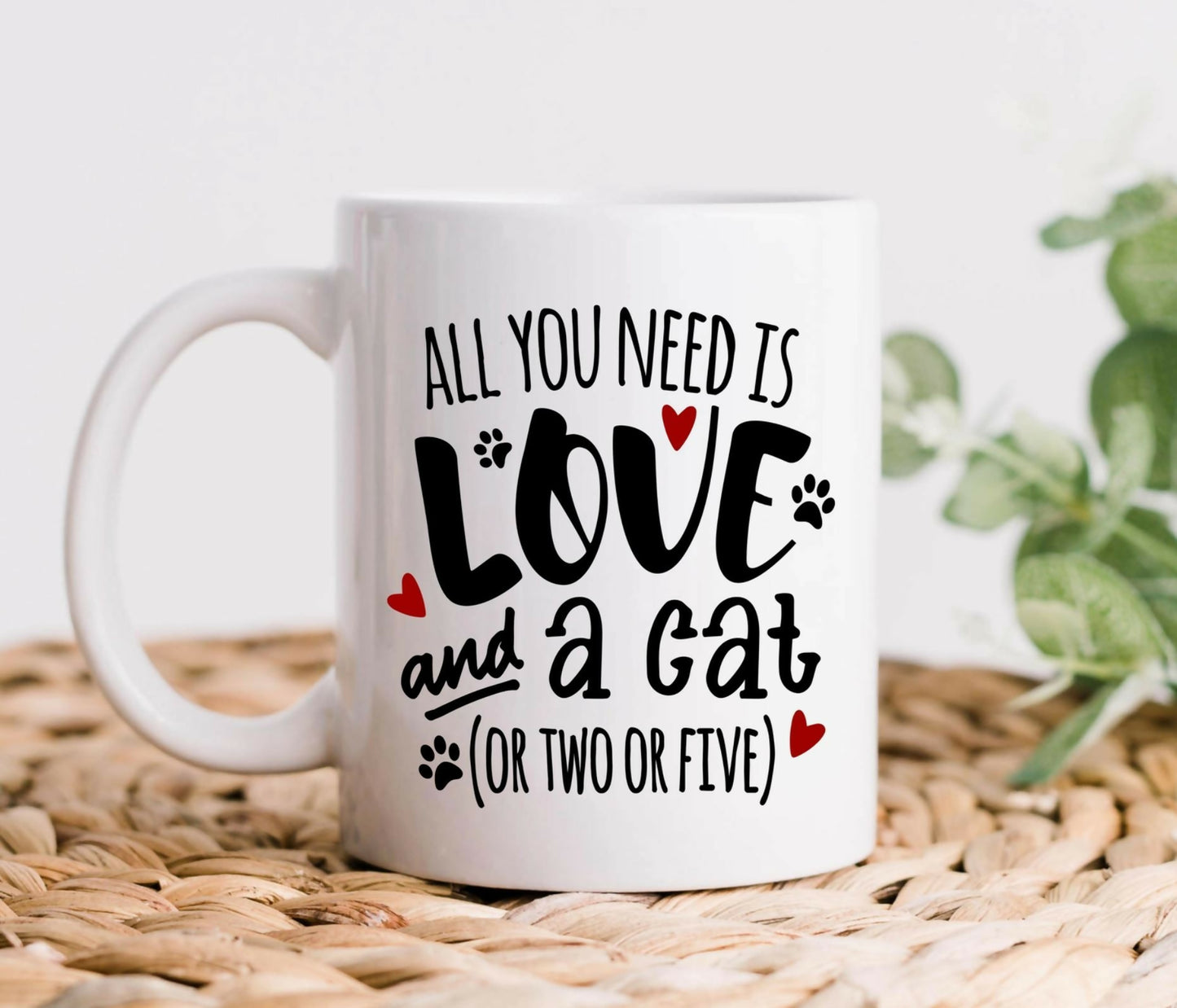 All you need is love and a cat mug