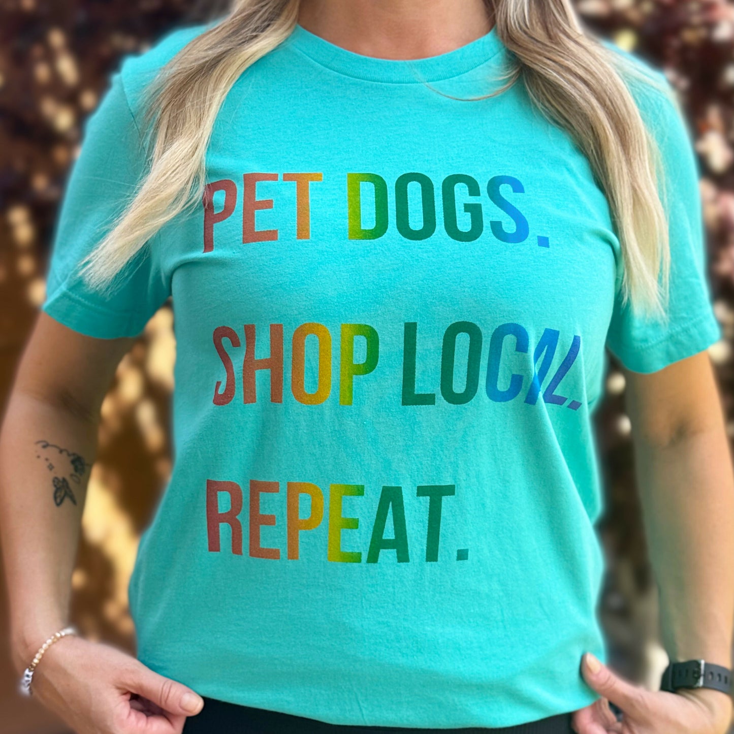 Pet Dogs Shop Local - Teal 2