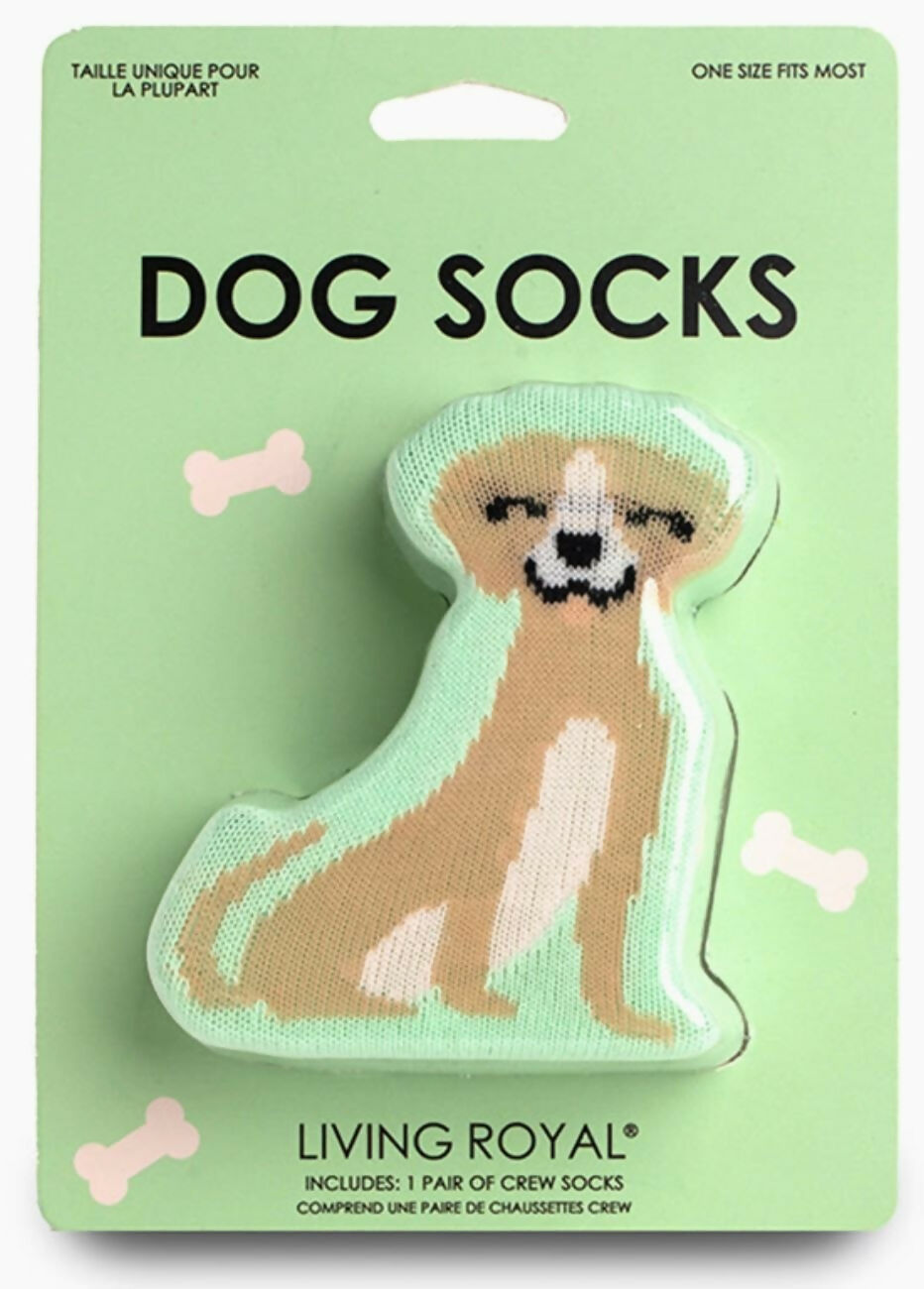 3D Dog Crew Socks