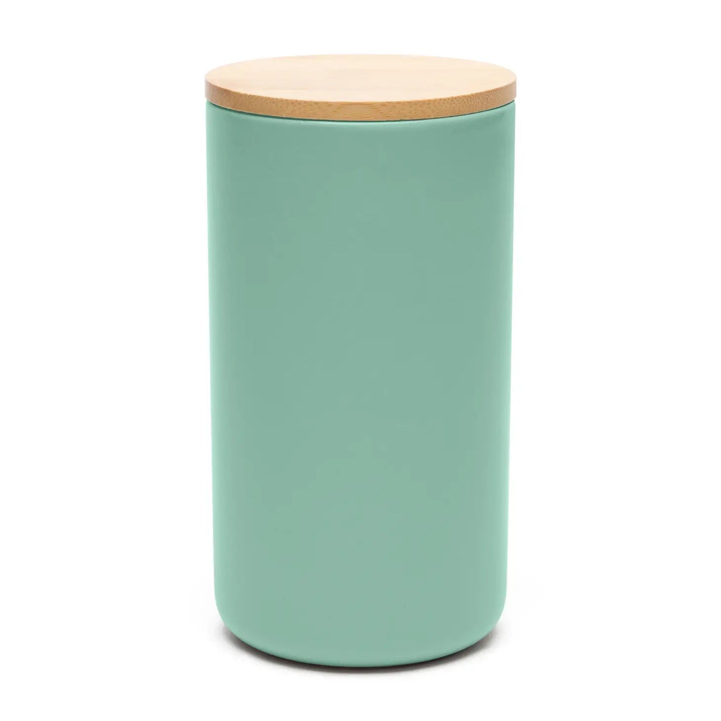 Simple Solid Treat Jar- Mint