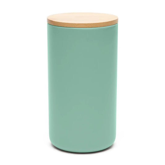 Simple Solid Treat Jar- Mint