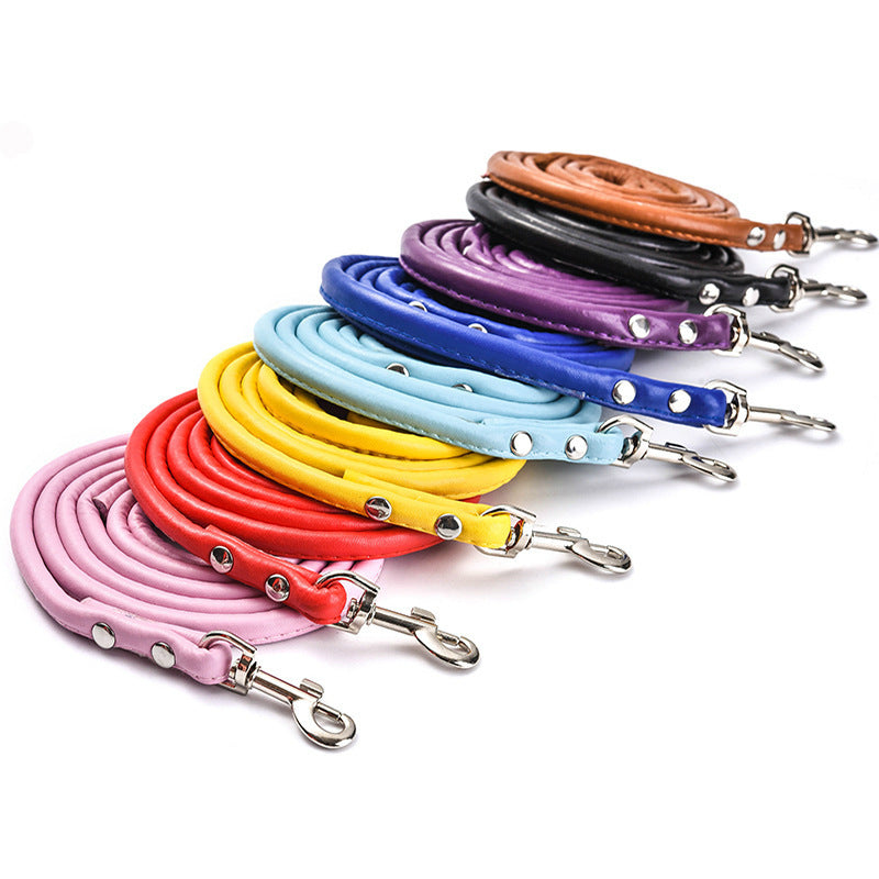 Faux Leather Leash for Pets