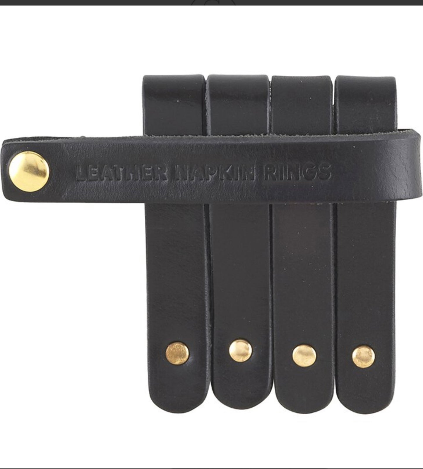 Leather Napkin Rings
