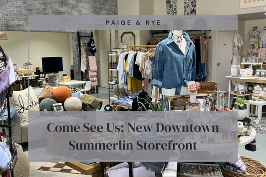 Come See Us: New Downtown Summerlin Storefront