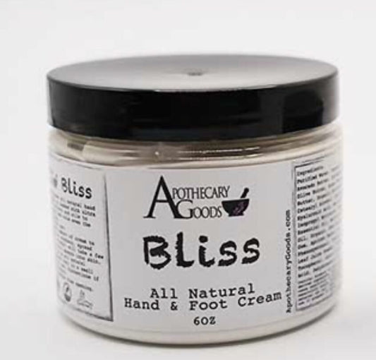 Apothecary Goods | Bliss All Natural cooling Hand & Foot Cream