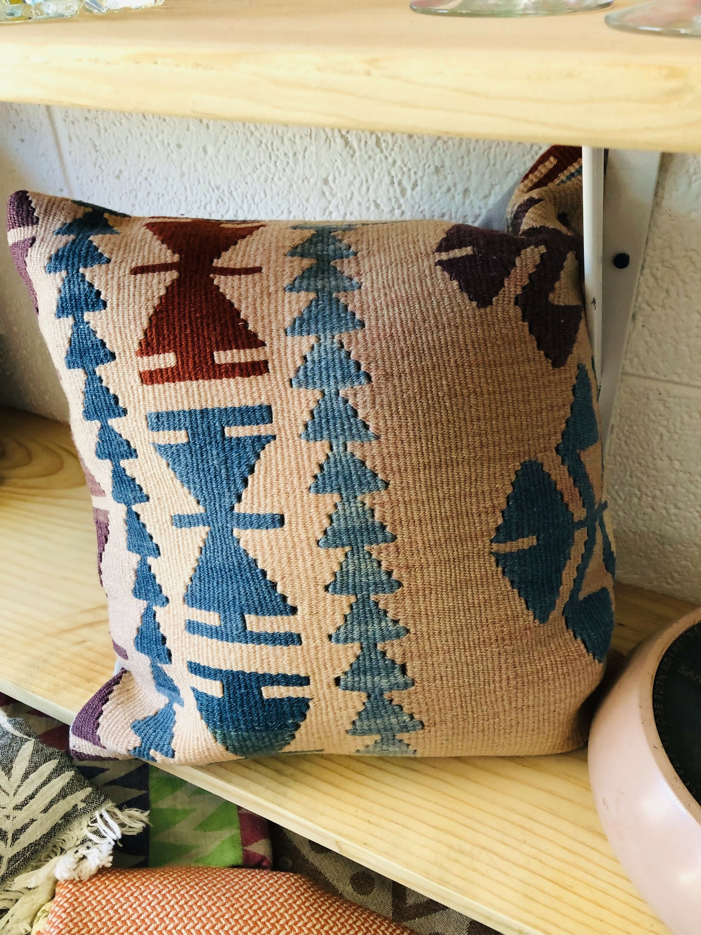 Turkish Vintage Kilim Pillow Covers