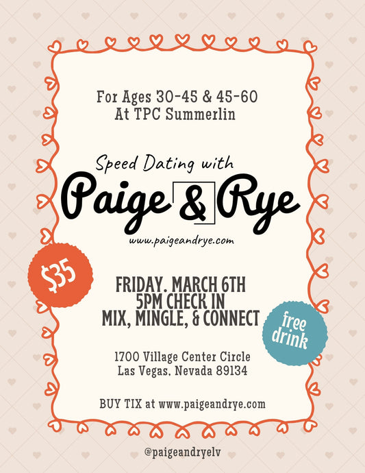 Speed Dating at TPC Summerlin 3.6