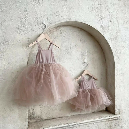 Bamboo Spaghetti Strap Tutu 'PINK'