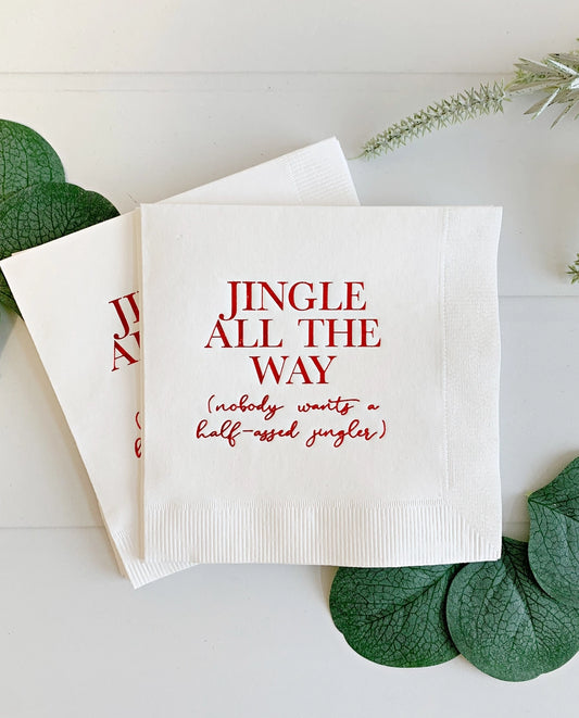 Jingle All The Way Napkin