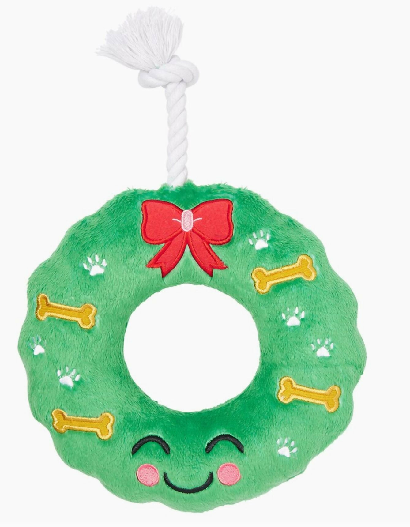 Wreath dog toy