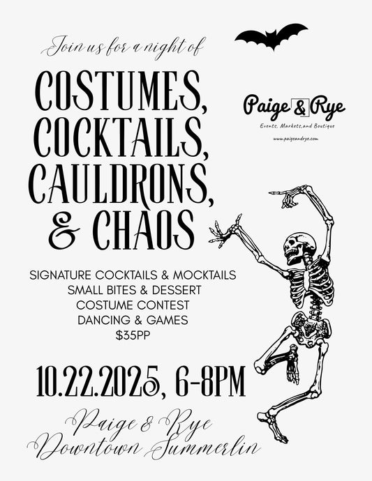 Cocktails & Costumes