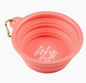 Feed Me And Tell Me I'm Pretty Collapsible Water Bowl - Small