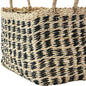 Large Handwoven Seagrass Basket With Handles