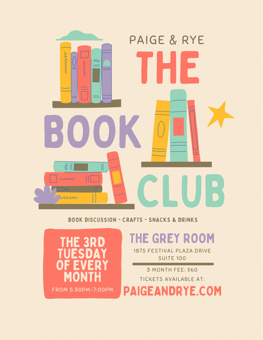 Book Club at Paige & Rye