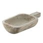 Paulownia Bowl with Handle - Grey