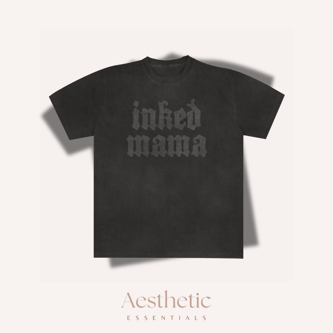 Inked Mama Puff Letter Tee