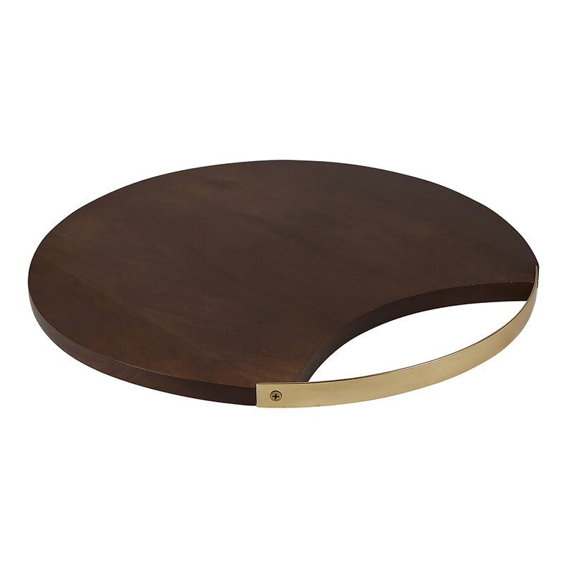 Wood + Brass Board