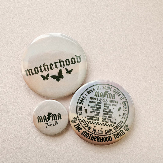 Motherhood Buttons