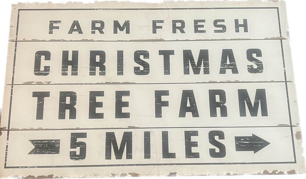 Farm Tree Signage Farm Fresh Tree Sign – Paige & Rye