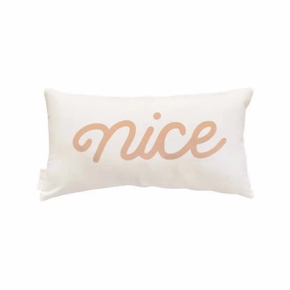 Naughty Nice Pillow