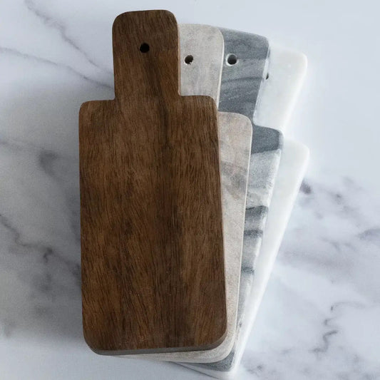 Marble & Wood Mini Board Set
