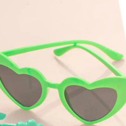 Kids St. Patrick's Green Sunglasses