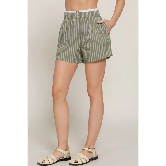 Contrast Waist Combo Boxer Shorts