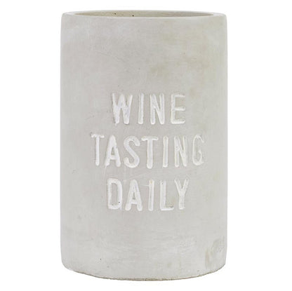 Cement Wine Chiller - Wine Tasting Daily