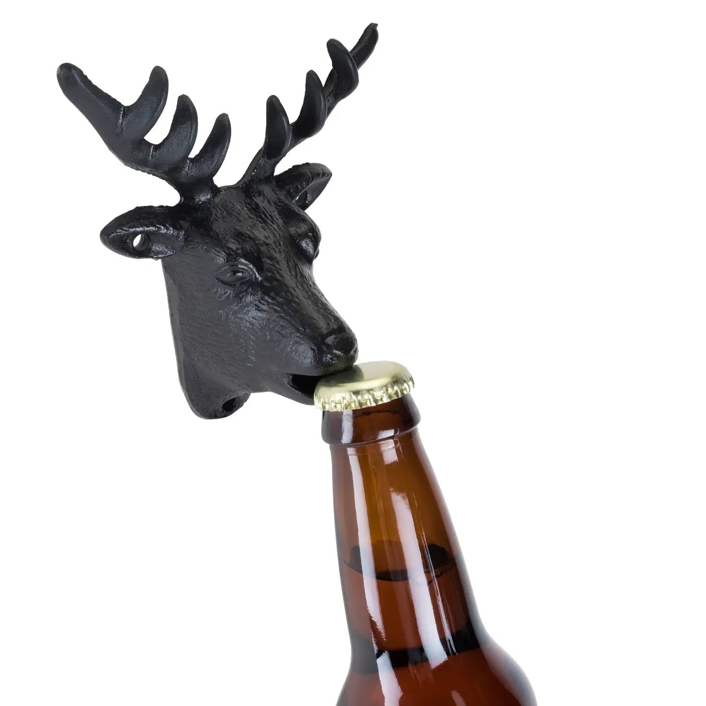 Deer Cast Iron Wall Mounted Bottle Opener