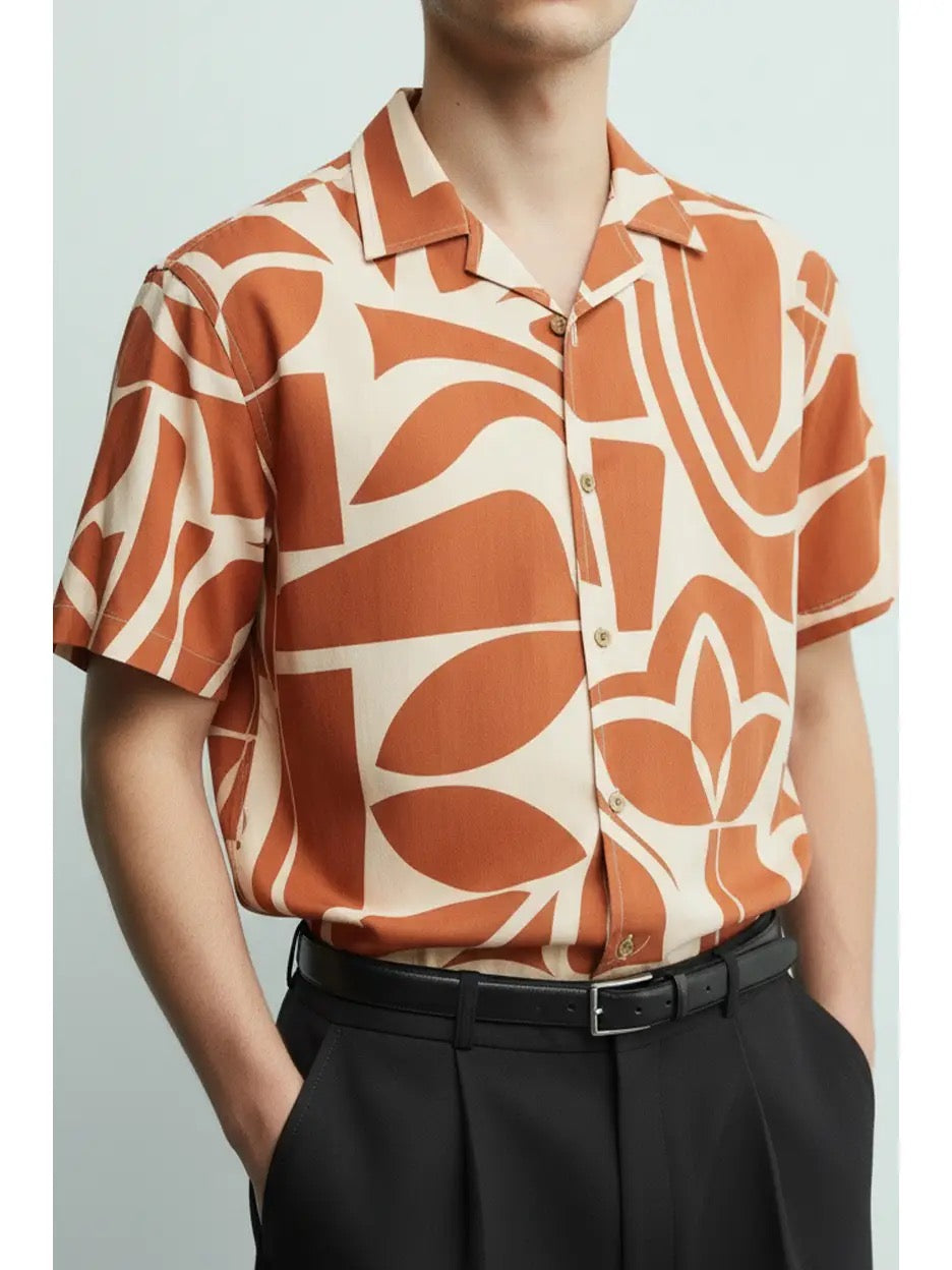 Men's Printed Woven Shirt