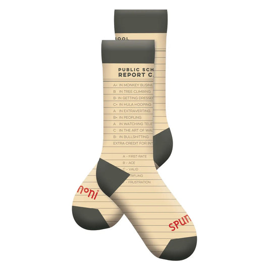 Report Card Socks